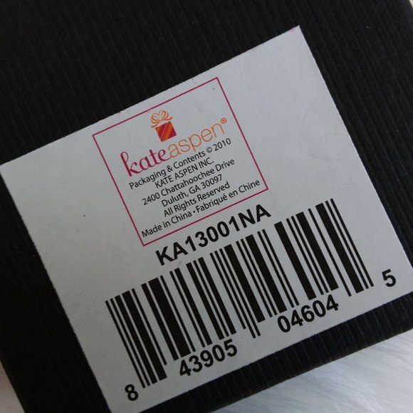 Kate Aspen Measuring Spoons  4 Heart Shaped Silver-tone - Picture 5 of 5